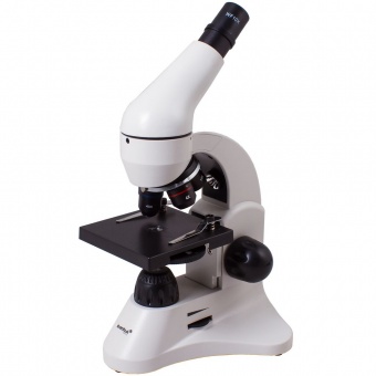 Монокулярный микроскоп Rainbow 50L с набором для опытов, белый фото 