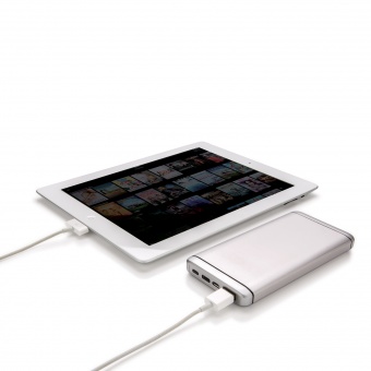 Мощное зарядное устройство Type C, 10 000 mAh, серебянный фото 