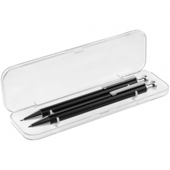 Набор Attribute: ручка и карандаш, черный фото 