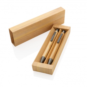 Набор Bamboo с ручкой и карандашом в коробке фото 