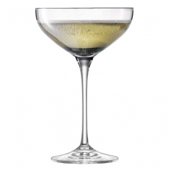 Набор бокалов для шампанского Polka Saucer, металлик фото 