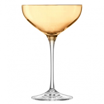 Набор бокалов для шампанского Polka Saucer, металлик фото 