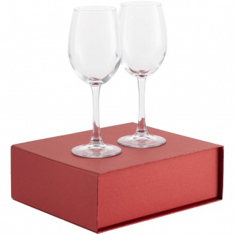Набор из 2 бокалов для вина Wine House, красный фото 