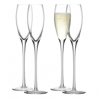 Набор из 4 бокалов шампанского Wine Flute фото 