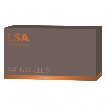 Набор из 2 бокалов Whisky Club, коричневый фото 