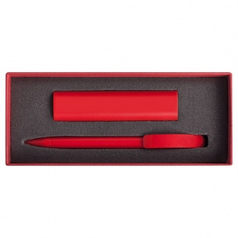 Набор Couple: аккумулятор и ручка, красный фото 