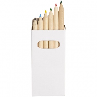 Набор цветных карандашей Pencilvania Mini, белый фото 