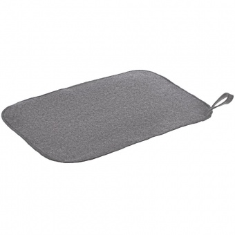 Набор для бани Heat Off с ковриком, серый фото 
