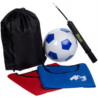Набор для игры в футбол On The Field, с синим мячом фото 7