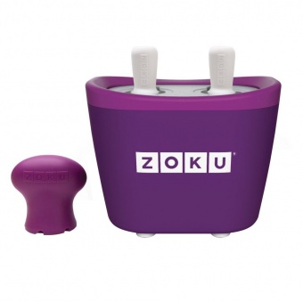 Набор для приготовления мороженого Duo Quick Pop Maker, фиолетовый фото 