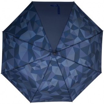 Набор Gems: зонт и термос, синий фото 