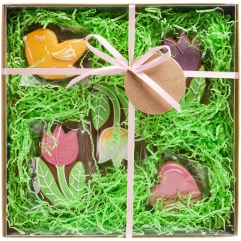 Набор имбирного печенья «Весна внутри» фото 