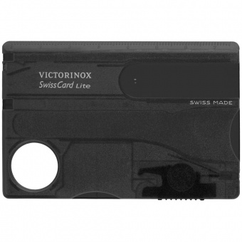 Набор инструментов SwissCard Lite, черный фото 