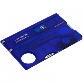 Набор инструментов SwissCard Lite, синий фото 