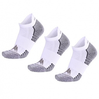 Набор из 3 пар спортивных мужских носков Monterno Sport, белый фото 2