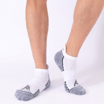 Набор из 3 пар спортивных мужских носков Monterno Sport, белый фото 6