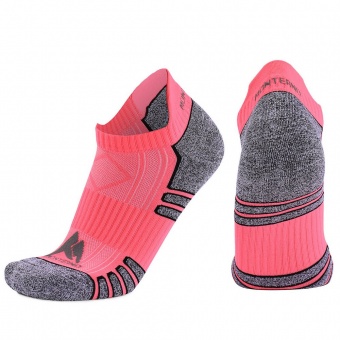 Набор из 3 пар спортивных женских носков Monterno Sport, красный фиолетовый и розовый фото 7