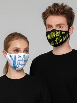 Набор масок для лица с термонаклейками Crazy World фото 