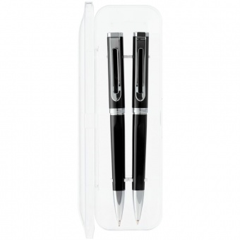 Набор Phase: ручка и карандаш, черный фото 