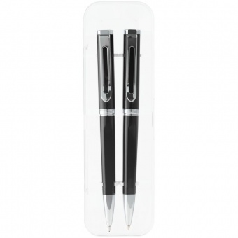 Набор Phase: ручка и карандаш, черный фото 