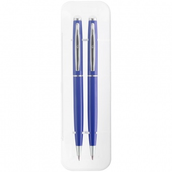 Набор Phrase: ручка и карандаш, синий фото 
