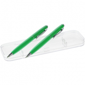 Набор Phrase: ручка и карандаш, зеленый фото 