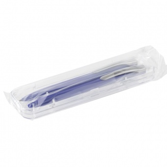 Набор Pin Soft Touch: ручка и карандаш, синий фото 