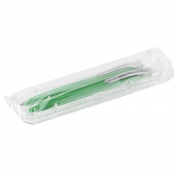 Набор Pin Soft Touch: ручка и карандаш, зеленый фото 
