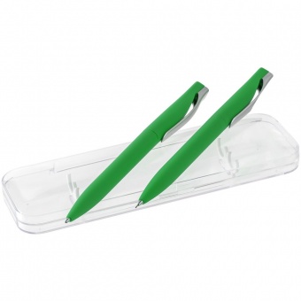 Набор Pin Soft Touch: ручка и карандаш, зеленый фото 