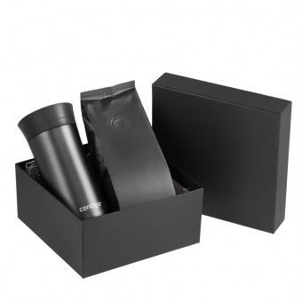 Набор Tonus: термостакан и кофе, черный фото 