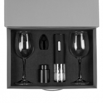 Набор Wine Case, черный фото 