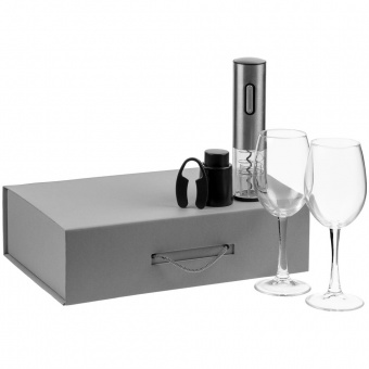 Набор Wine Case, серый фото 