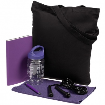 Набор Workout, фиолетовый фото 