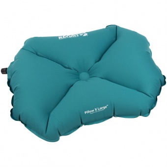 Надувная подушка Pillow X Large, бирюзовая фото 