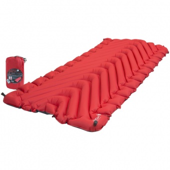 Надувной коврик Insulated Static V Luxe, красный фото 