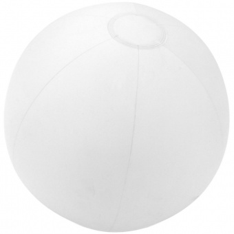 Надувной пляжный мяч Tenerife, белый фото 