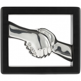 Награда «Рукопожатие», черная фото 