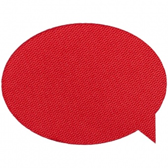 Наклейка тканевая Lunga Bubble, M, красная фото 