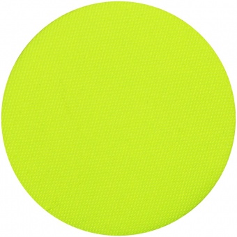 Наклейка тканевая Lunga Round, M, желтый неон фото 