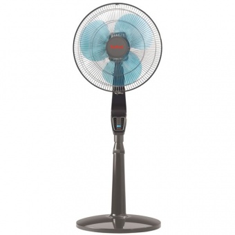 Напольный вентилятор Harmony, серый с голубым фото 