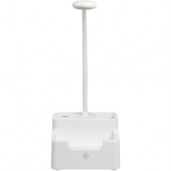 Настольная лампа с подставкой для ручек tidyFlex, белая фото 