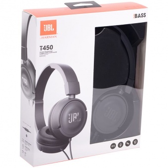 Наушники JBL T450, черные фото 