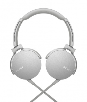 Наушники Sony XB-550, белые фото 