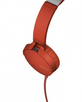 Наушники Sony XB-550, красные фото 6