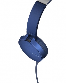 Наушники Sony XB-550, синие фото 