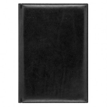 Недатированный ежедневник REINA 650U (5451) 145x205 мм черный, крем. блок до 2023 г., золотой срез, в кор-ке фото 1