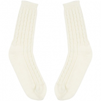 Носки Keep Feet, молочно-белые фото 5