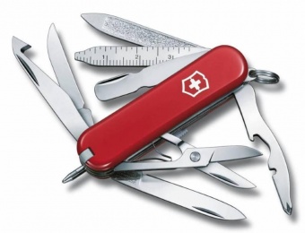Нож-брелок MiniChamp 58, красный фото 