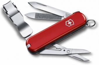 Нож-брелок Nail Clip 580, красный фото 