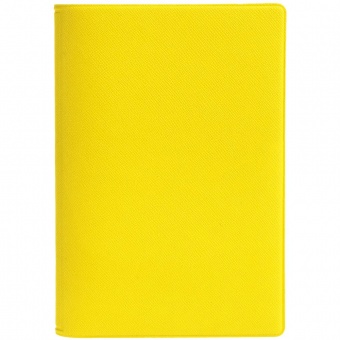 Обложка для паспорта Devon, желтая фото 